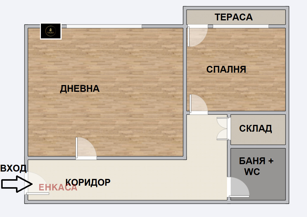 Продава 2-СТАЕН, гр. Перник, Изток, снимка 2 - Апартаменти - 54587884