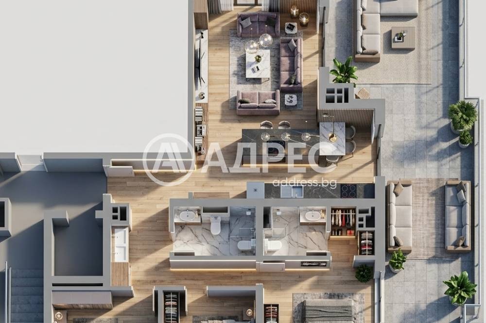 Продава МНОГОСТАЕН, гр. София, Дружба 2