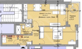 1 Schlafzimmer Ostromila, Plowdiw