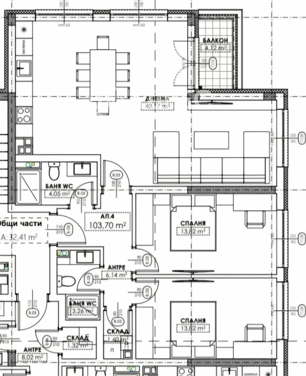 Продава 3-СТАЕН, гр. София, Овча купел, снимка 3 - Апартаменти - 56624925