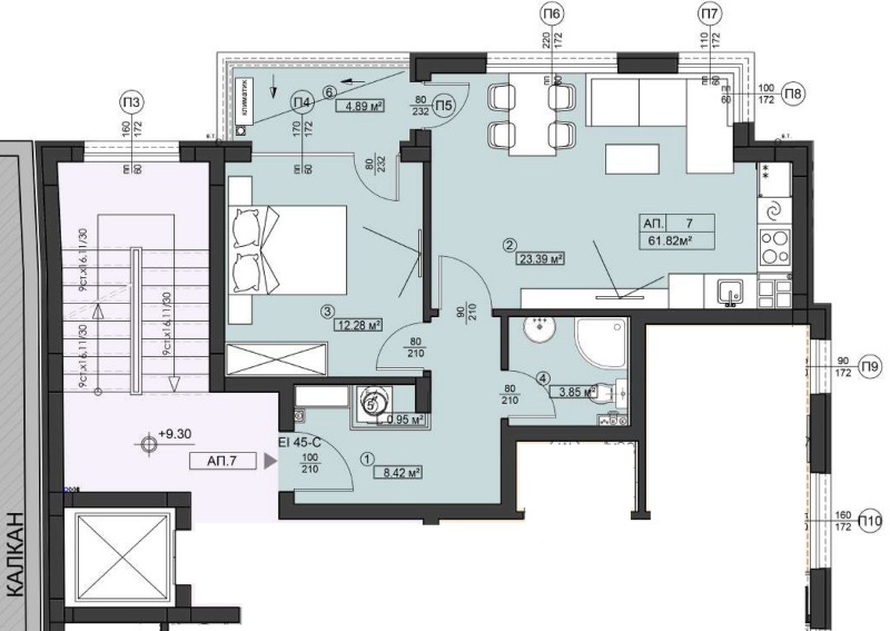 À venda  1 quarto Sofia , Suhata reka , 77 m² | 40995039 - imagem [3]