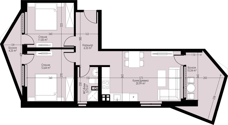 Продава  3-стаен град Варна , Възраждане 4 , 110 кв.м | 77555975 - изображение [2]