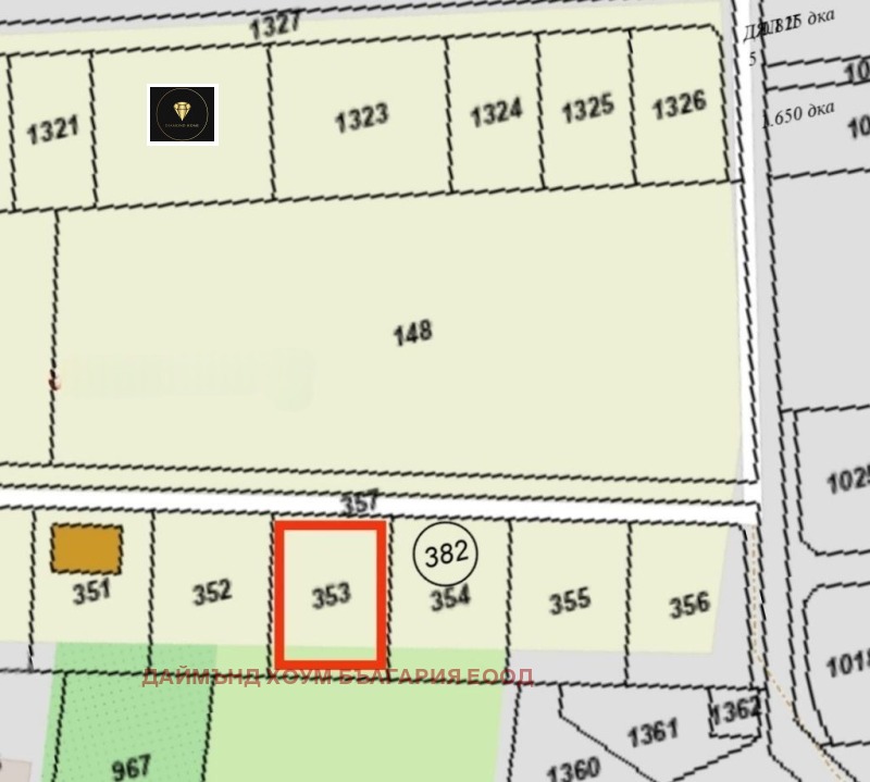 Продава ПАРЦЕЛ в град Пловдив, Беломорски - 682 кв.м / 206 000 € » 402 900.98 лв., ДАЙМЪНД ХОУМ БЪЛГАРИЯ ЕООД