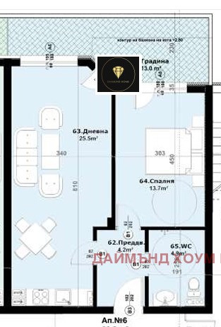 Προς πώληση  1 υπνοδωμάτιο Πλοβδηβ , Οστρομηλα , 81 τ.μ | 55601944 - εικόνα [3]