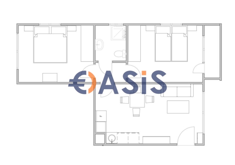 Продава 3-СТАЕН, к.к. Слънчев бряг, област Бургас, снимка 7 - Апартаменти - 53109911