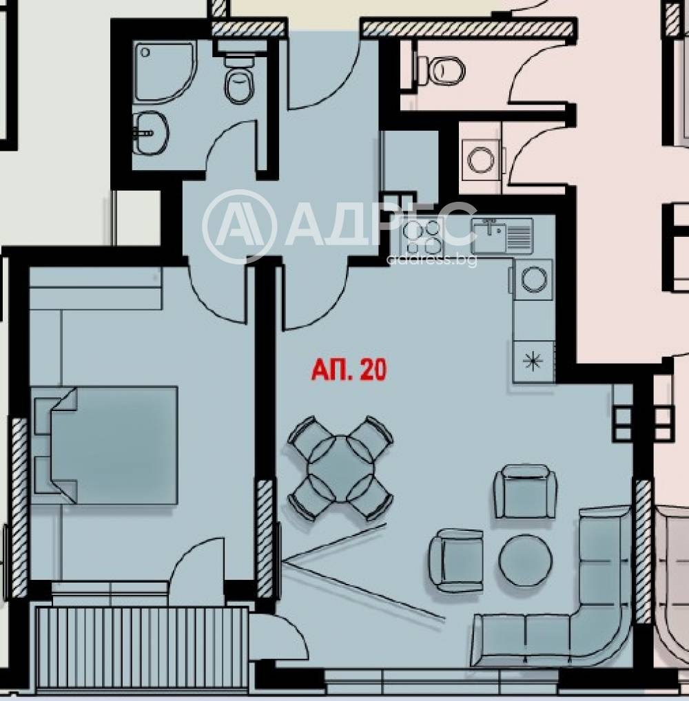 Продава 2-СТАЕН, гр. София, Манастирски ливади, снимка 3 - Апартаменти - 55811991
