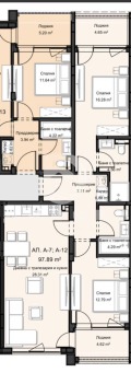 Продава 3-СТАЕН, град Пловдив, Остромила • 145040 € / 283673.58 лв. • 64229855 4