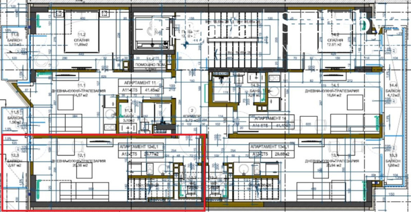 Myytävänä  1 makuuhuone Sofia , Tsentar , 91 neliömetriä | 97007850 - kuva [6]