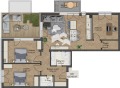 Продава  4-стаен град Пловдив , Коматевски възел , 167 кв.м | 81280423 - изображение [2]