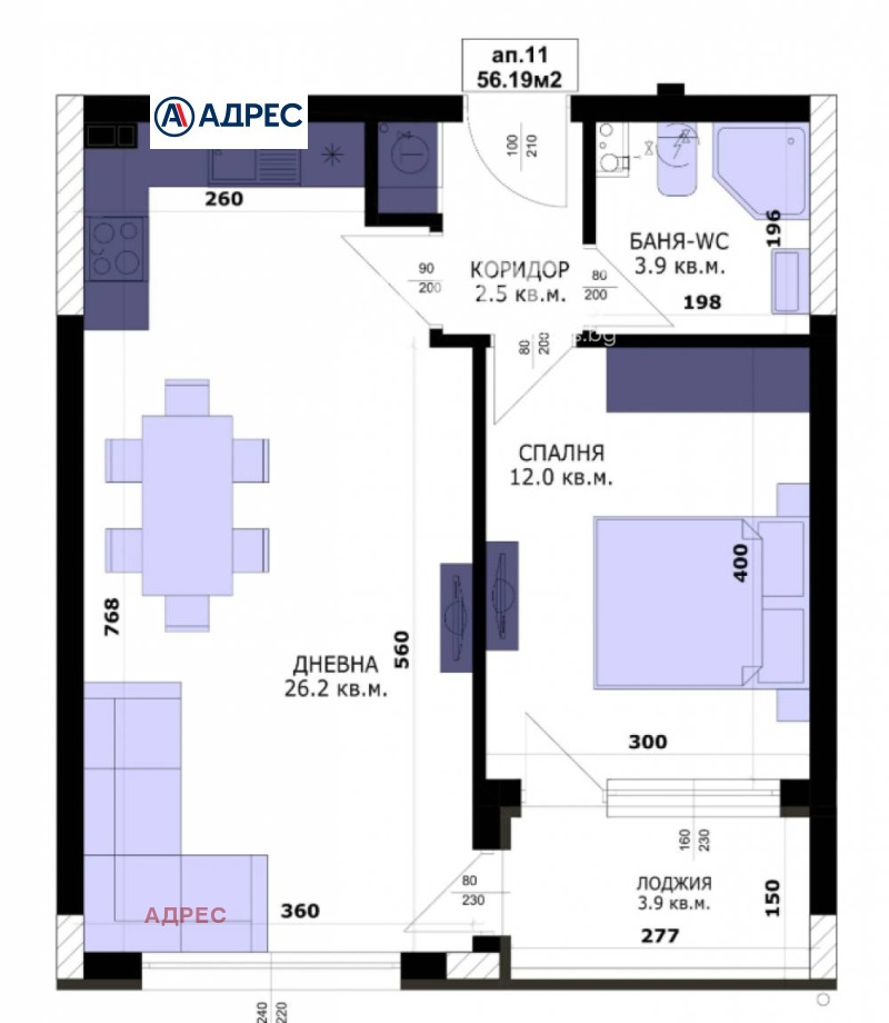 Продава  2-стаен град Варна , Кайсиева градина , 64 кв.м | 30237812 - изображение [4]