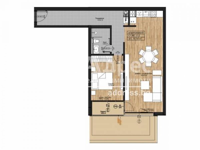 Zu verkaufen  1 Schlafzimmer Sofia , Bojana , 96 qm | 84738471 - Bild [4]