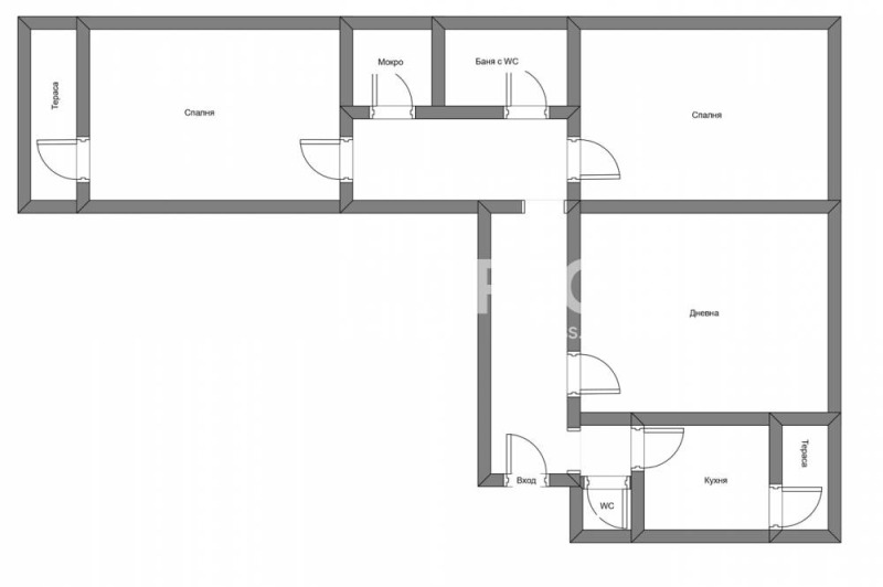 Продава  3-стаен, град София, Сухата река •  169 800 EUR • ID 56982835 — holmes.bg - [1] 