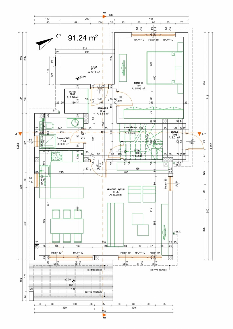 Продава КЪЩА, гр. Бургас, Сарафово, снимка 12 - Къщи - 53417248