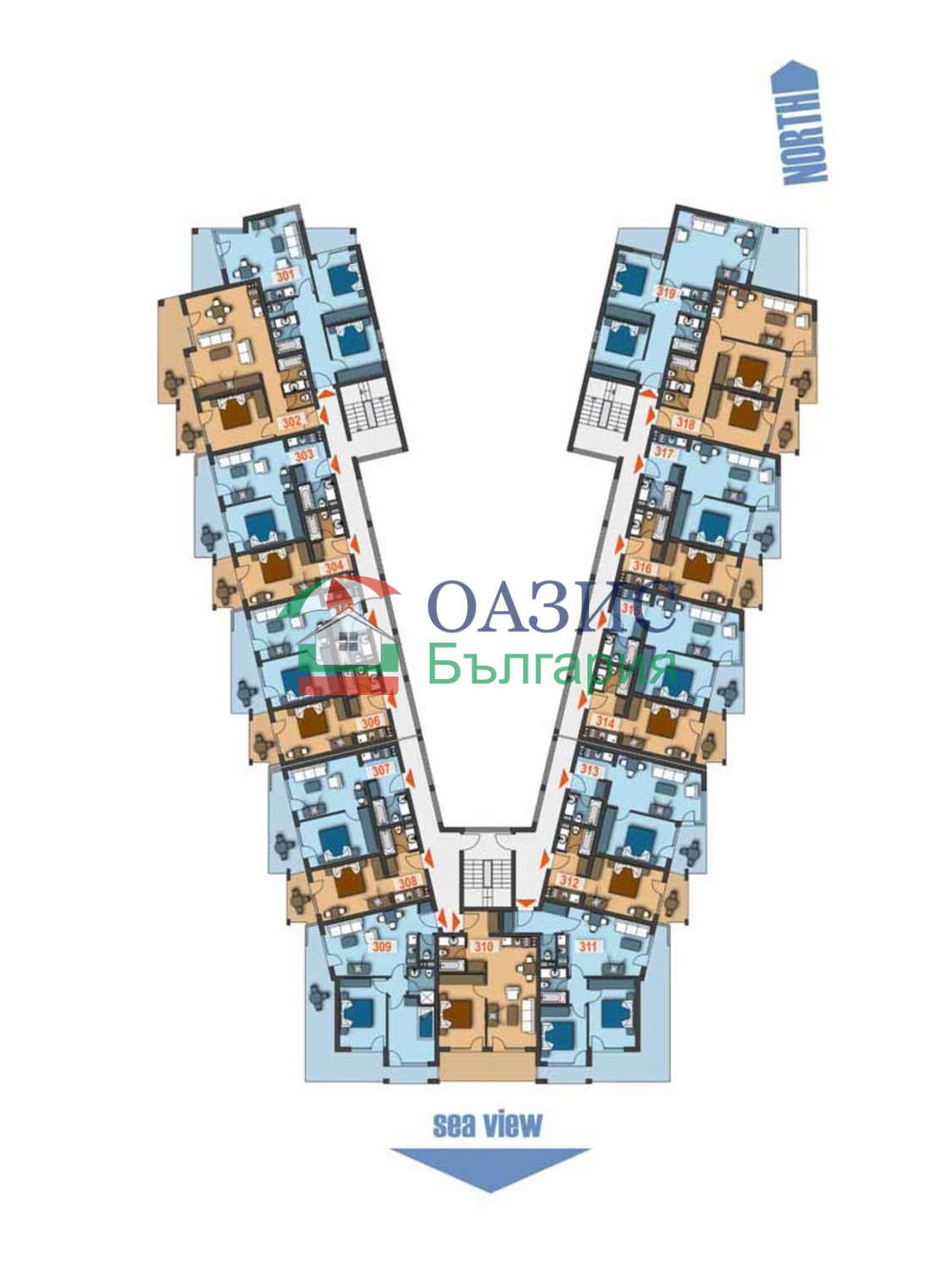 Продава 1-СТАЕН, гр. Свети Влас, област Бургас, снимка 11 - Апартаменти - 55017673