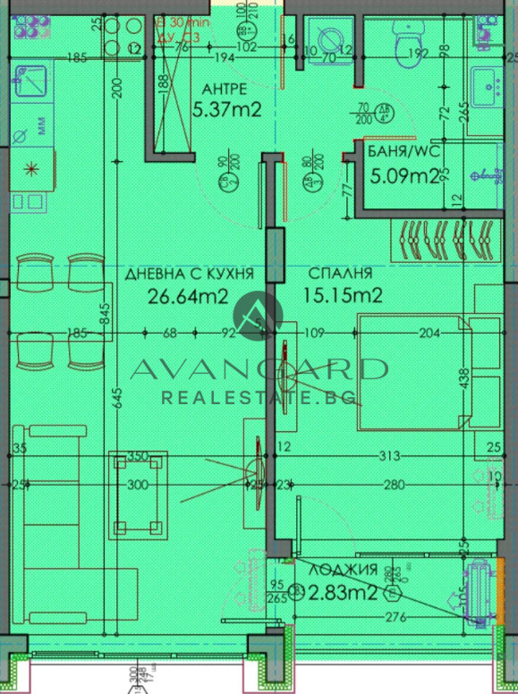 Продава 2-СТАЕН, гр. Пловдив, Тракия, снимка 9 - Апартаменти - 55582408