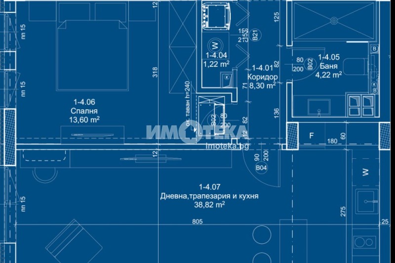 Продава 3-СТАЕН, с. Панчарево, област София-град, снимка 4 - Aпартаменти - 48388564