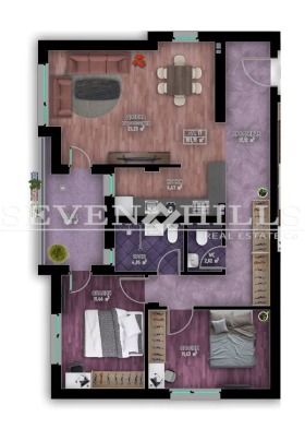 2 bedroom Karshiyaka, Plovdiv 2