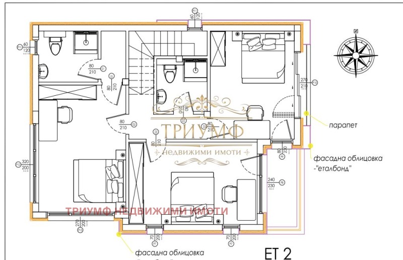 Продава  Къща град Варна , м-т Пчелина , 240 кв.м | 65767385 - изображение [5]