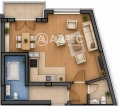Продава  1-стаен град София , Левски В , 55 кв.м | 63526286 - изображение [2]