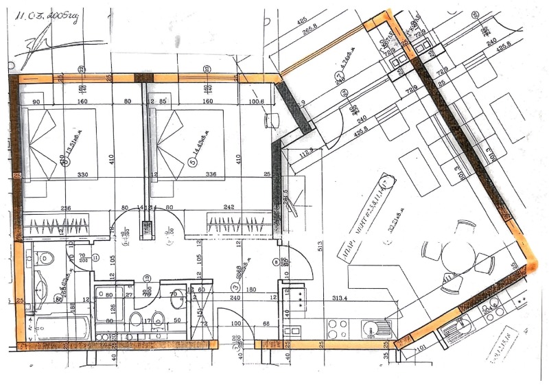 De vânzare  2 dormitoare Sofia , Vitoșa , 109 mp | 12880688 - imagine [11]