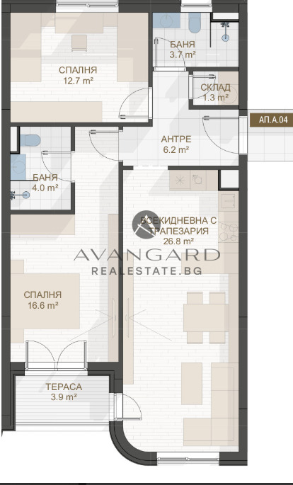 Satılık  2 yatak odası Plovdiv , Centar , 64 metrekare | 70910018 - görüntü [6]