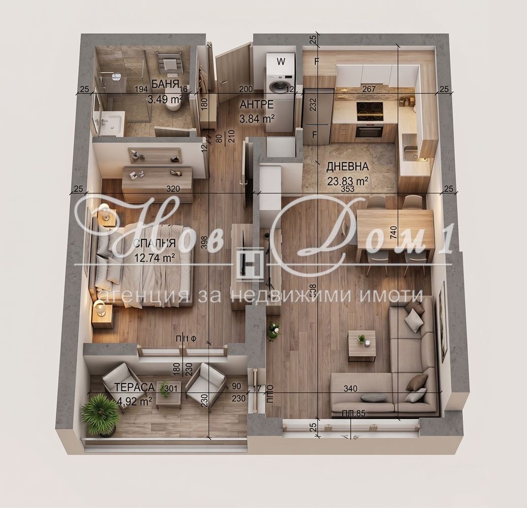 Продава 2-СТАЕН, гр. Варна, Кайсиева градина, снимка 10 - Апартаменти - 54352157