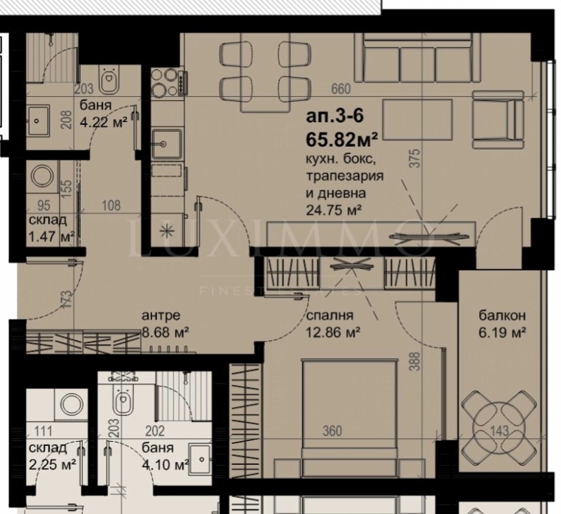 Продава 2-СТАЕН, гр. Бургас, Изгрев, снимка 2 - Апартаменти - 53519599