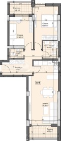 Продава 3-СТАЕН, град Пловдив, Гагарин • 101780 € / 199064.38 лв. • 78715740 4