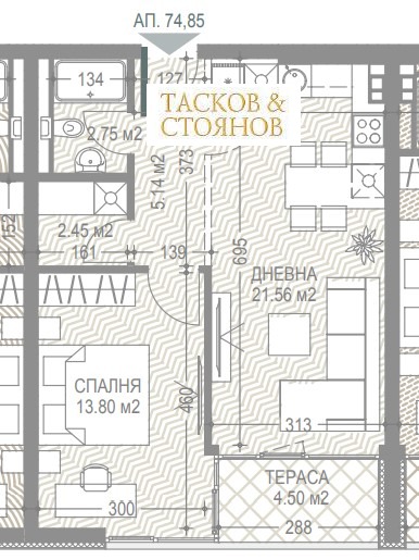 Продава  2-стаен град София , Малинова долина , 76 кв.м | 90722167 - изображение [3]