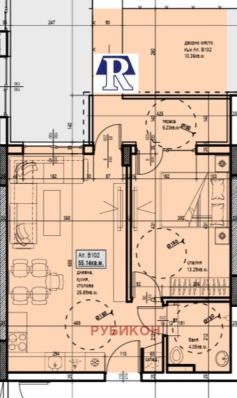 Zu verkaufen  1 Schlafzimmer Plowdiw , Hristo Smirnenski , 78 qm | 13285856 - Bild [5]