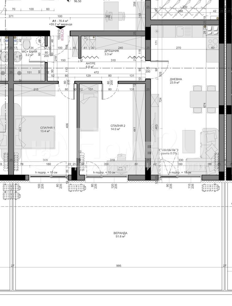 For Sale  2 bedroom Varna , Vladislav Varnenchik 1 , 89 sq.m | 15389696 - image [3]
