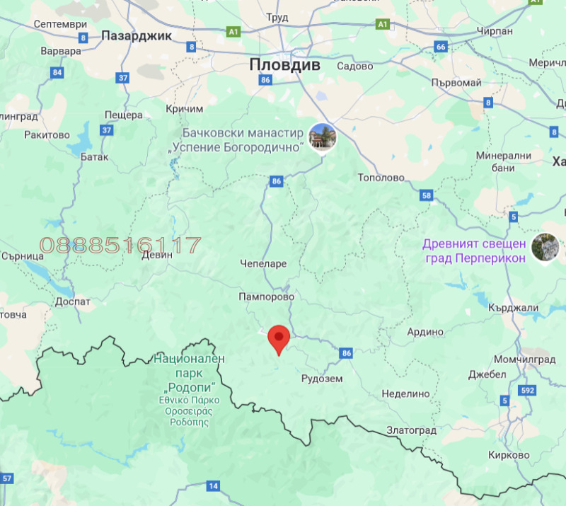 Продава ПАРЦЕЛ, с. Чокманово, област Смолян, снимка 3 - Парцели - 52829678