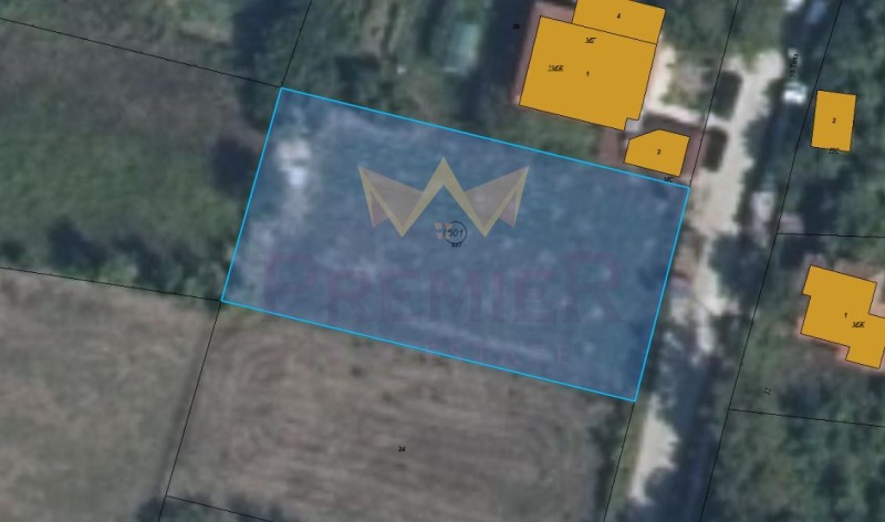 Продава ПАРЦЕЛ, с. Горен чифлик, област Варна, снимка 4 - Парцели - 52525100