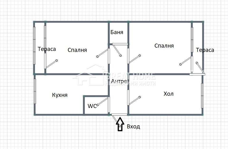Продава 4-СТАЕН, гр. Търговище, Изток 1, снимка 10 - Апартаменти - 54355072