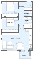 Продава 3-СТАЕН, град Стара Загора, Аязмото • 143500 € / 280661.60 лв. • 71148762 2