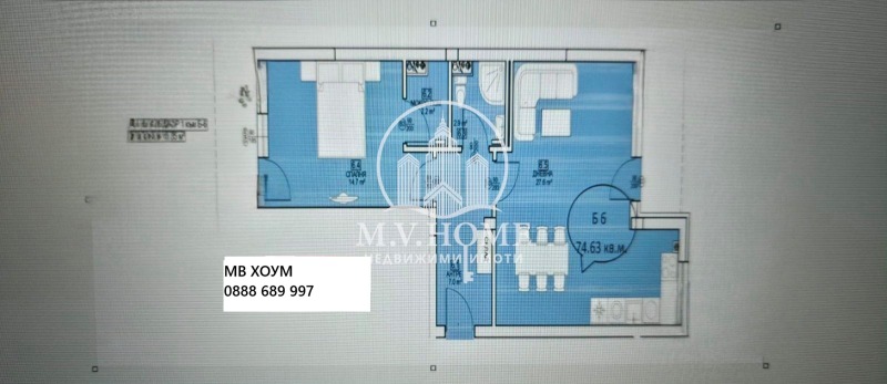 Продава 2-СТАЕН, гр. София, Малинова долина, снимка 2 - Апартаменти - 53177885