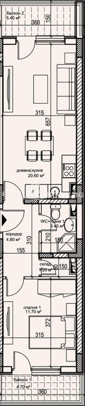 Продава 2-СТАЕН, гр. Пловдив, Кършияка, снимка 8