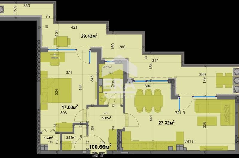Zu verkaufen  1 Schlafzimmer Sofia , Owtscha kupel , 114 qm | 57590371 - Bild [6]