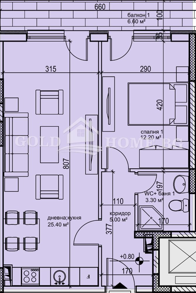 Продава 2-СТАЕН, гр. Пловдив, Кършияка, снимка 5 - Апартаменти - 53200584