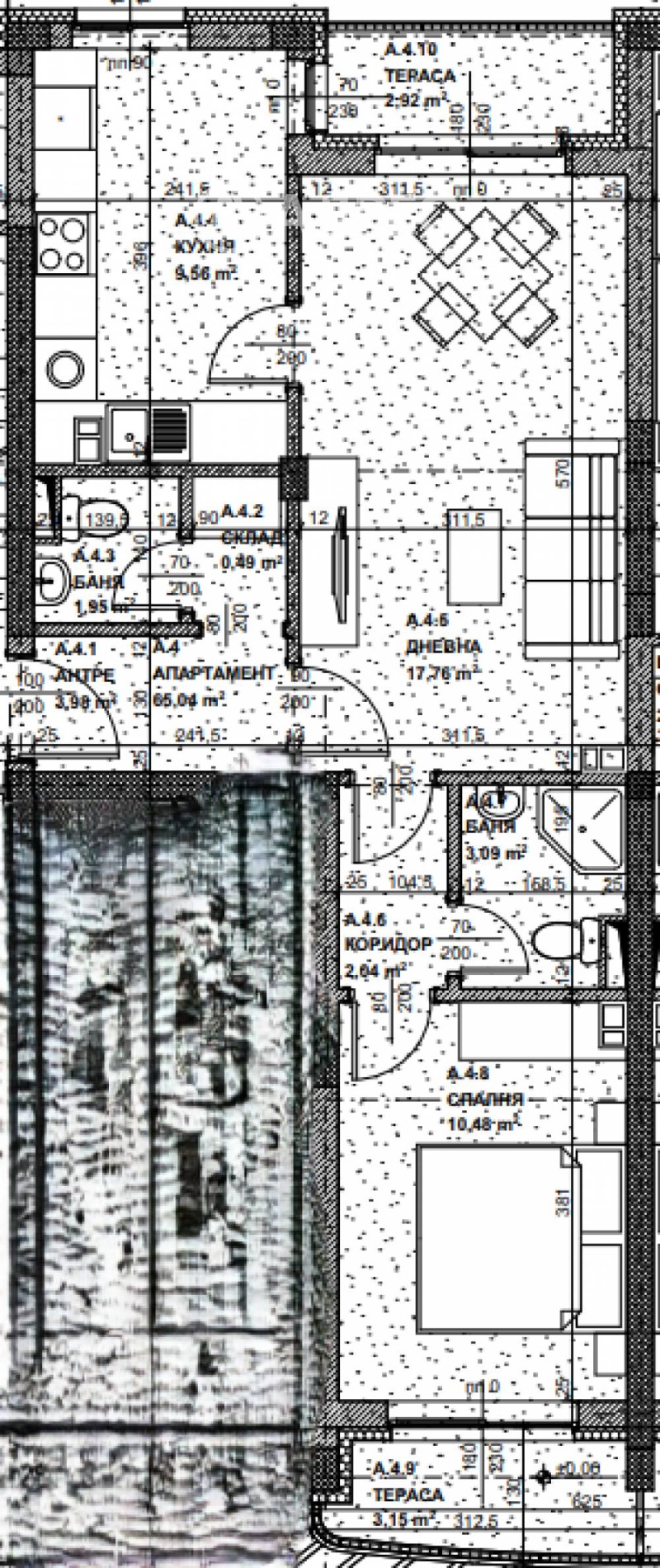 Продается  2 спальни София , Кръстова вада , 76 кв.м | 72772009 - изображение [4]