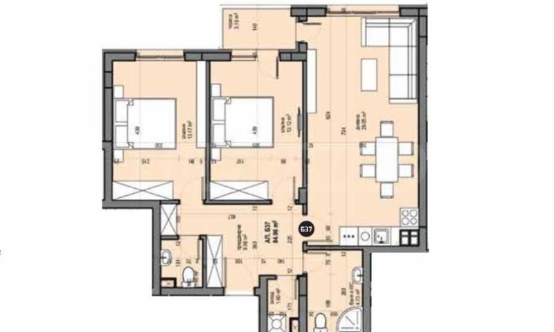Zu verkaufen  2 Schlafzimmer Sofia , Ljulin 5 , 98 qm | 49213600 - Bild [2]