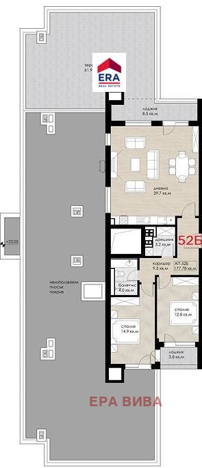 Продава 3-СТАЕН, гр. София, Дружба 2, снимка 11 - Апартаменти - 55704317
