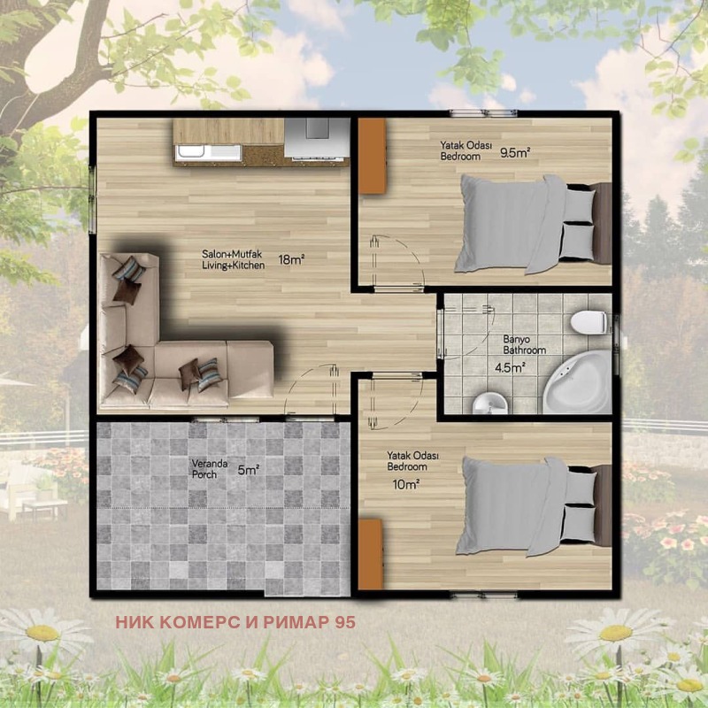 Продава КЪЩА, гр. София, с. Волуяк, снимка 9 - Къщи - 51852946