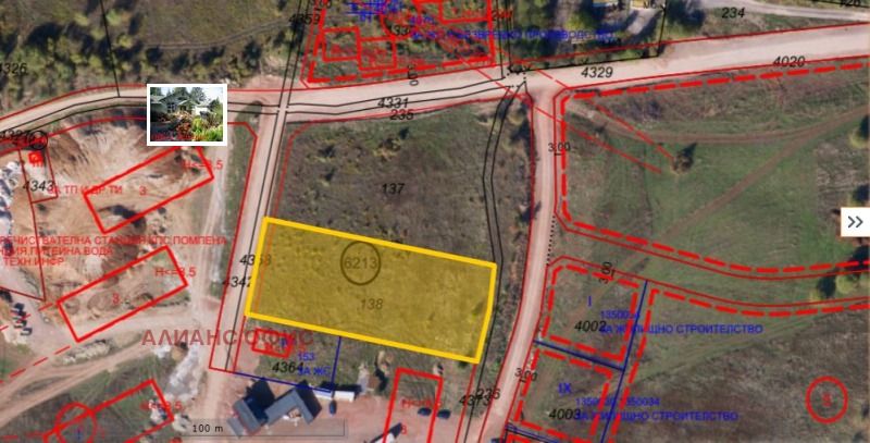 Продава ПАРЦЕЛ, гр. София, с. Лозен, снимка 2 - Парцели - 53537046
