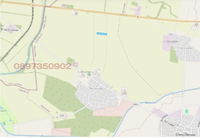 Продава ЗЕМЕДЕЛСКА ЗЕМЯ, с. Мусачево, област София област, снимка 9 - Земеделска земя - 53112763