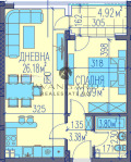 Продава 2-СТАЕН, град Пловдив, Център • 112199 € / 219442.17 лв. • 20020386 2