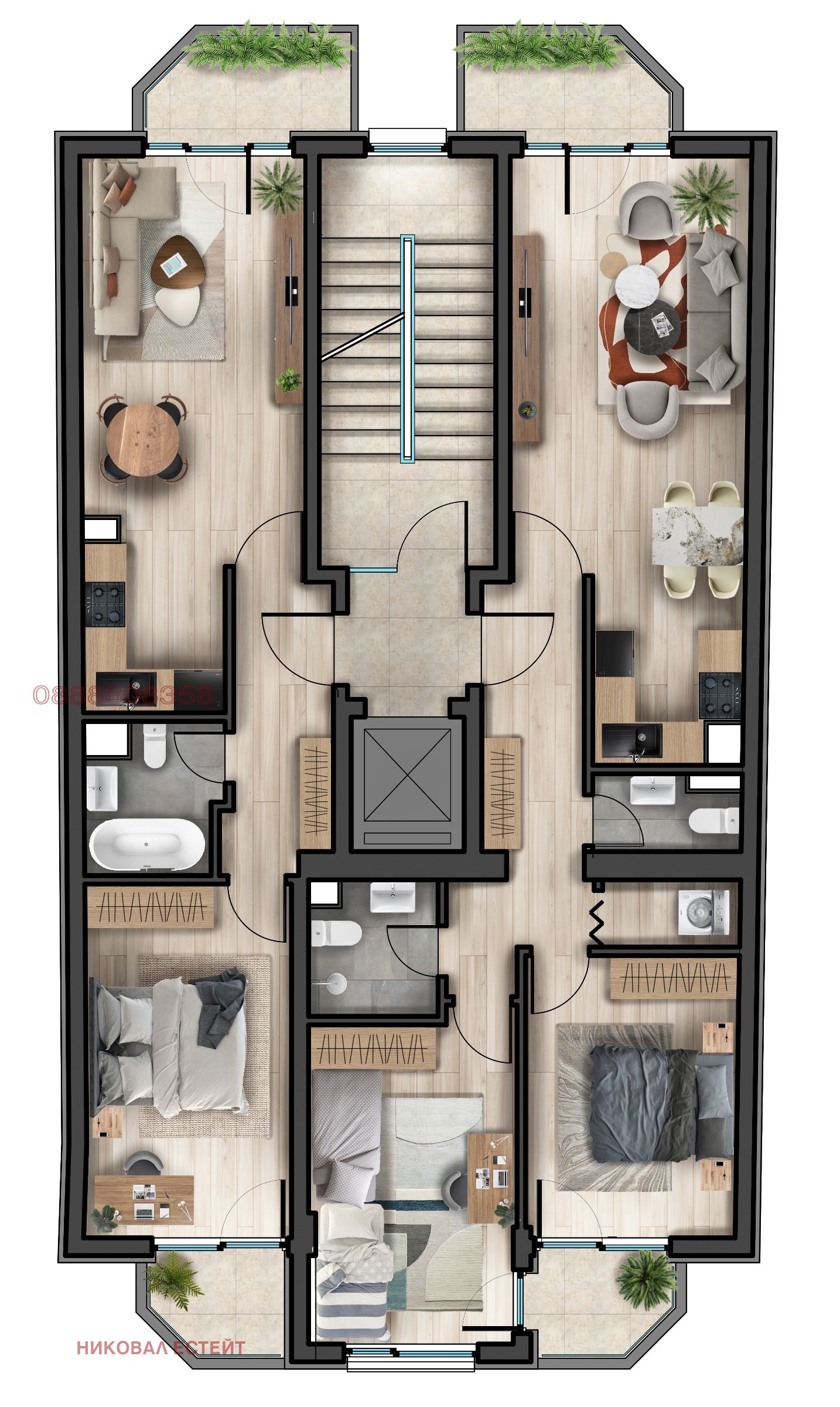 Продава 2-СТАЕН, гр. София, Зона Б-5, снимка 3 - Апартаменти - 54257558