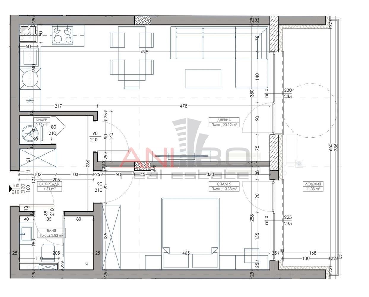 Продава 2-СТАЕН, гр. Варна, Владислав Варненчик 1, снимка 6 - Апартаменти - 55528561