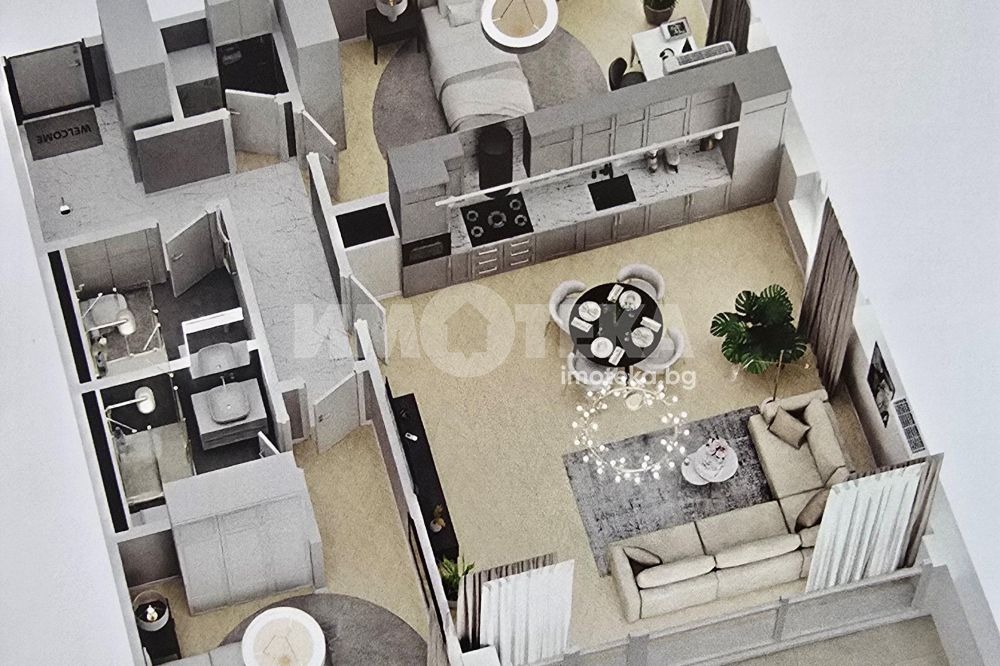 Продава 3-СТАЕН, гр. Варна, Кайсиева градина, снимка 14 - Апартаменти - 54147428