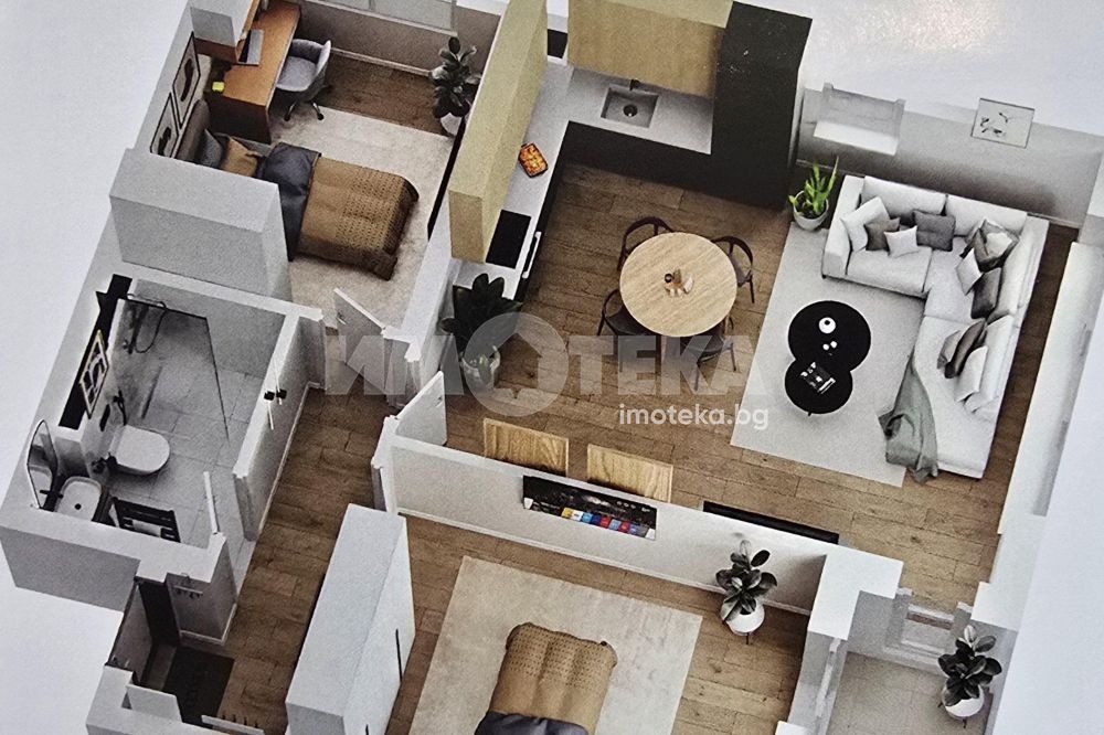 Продава 3-СТАЕН, гр. Варна, Кайсиева градина, снимка 9 - Апартаменти - 54147428